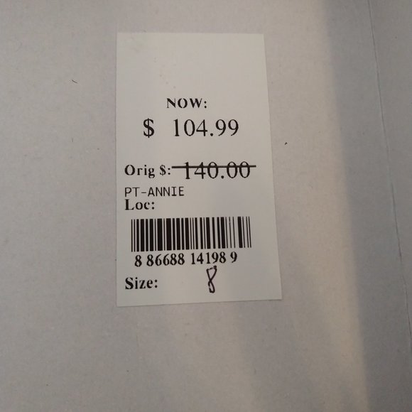 Plenty by Tracy Reese "Annie" Leather and Canvas Sandals - Size 38 (US 8) - Picture 10 of 12